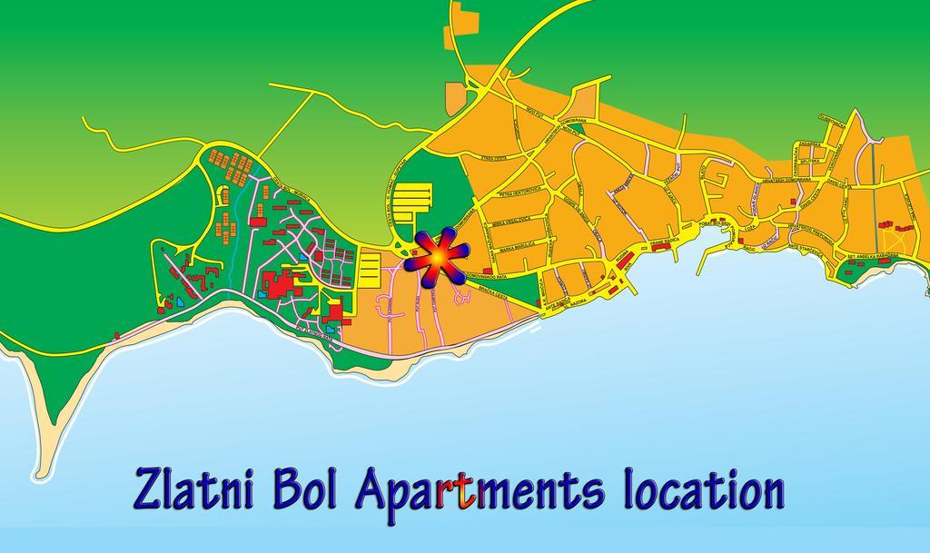 Zlatni Bol Apartments Habitación foto